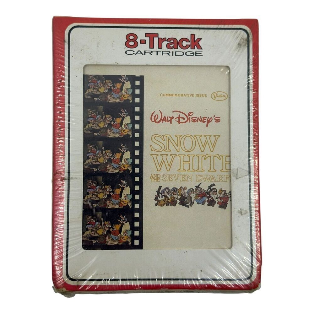 Walt Disneys Snow White & The Seven Dwarfs 8-Track Cartridge Commemorative Issue